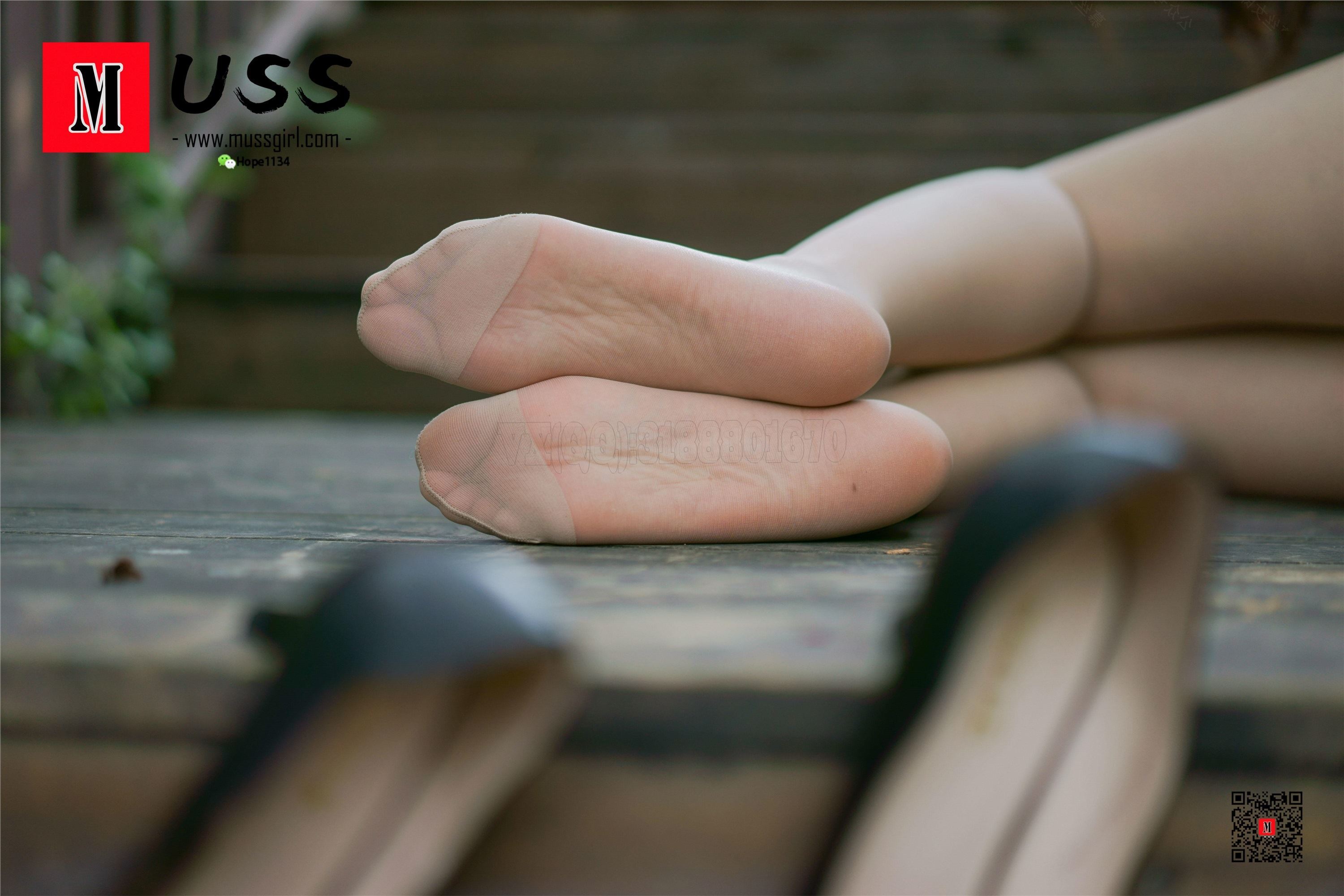 MussGirl慕丝女郎  NO.252-牛仔热裤肉丝高跟